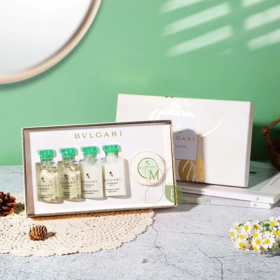 BVLGARI Hair & Body Set Green Tea 40ML Each