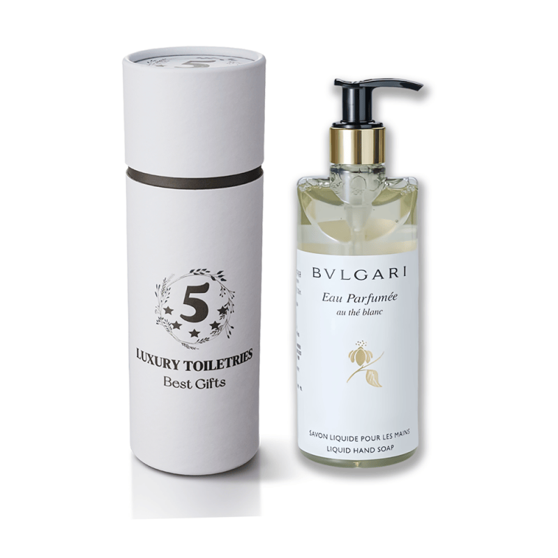 BVLGARI Shampoo & Conditioner & Body Lotion & Shower Gel & Hand Wash & Hand Lotion White Tea 300ML