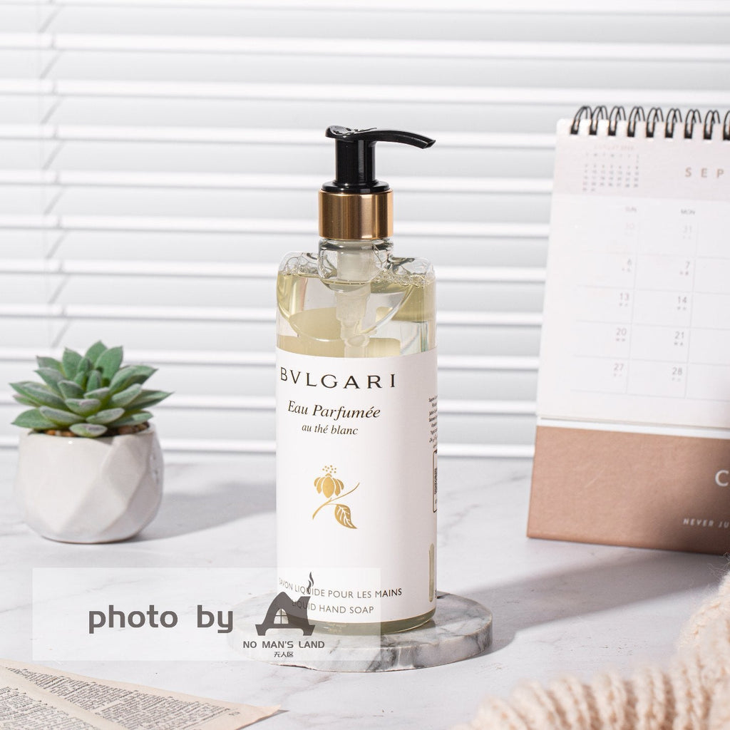 BVLGARI Shampoo & Conditioner & Body Lotion & Shower Gel & Hand Wash & Hand Lotion White Tea 300ML