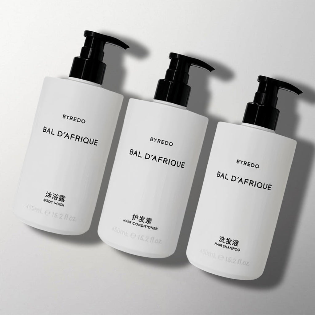 BYREDO BAL D'AFRIQUE Shampoo & Shower Gel & Conditioner Bundle 450ML Each