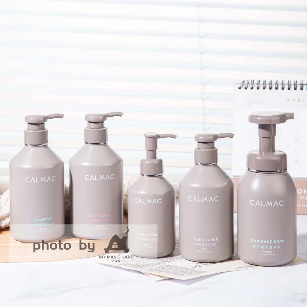 CALMAC Shampoo & Conditioner & Body Lotion & Shower Gel & Hand Wash 300ML