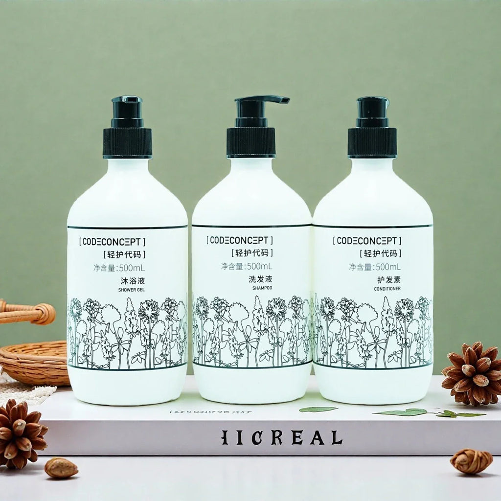 High-end Hotel Shampoo or Conditioner or Shower Gel or Hand Wash 500ML | CODE CONCEPT