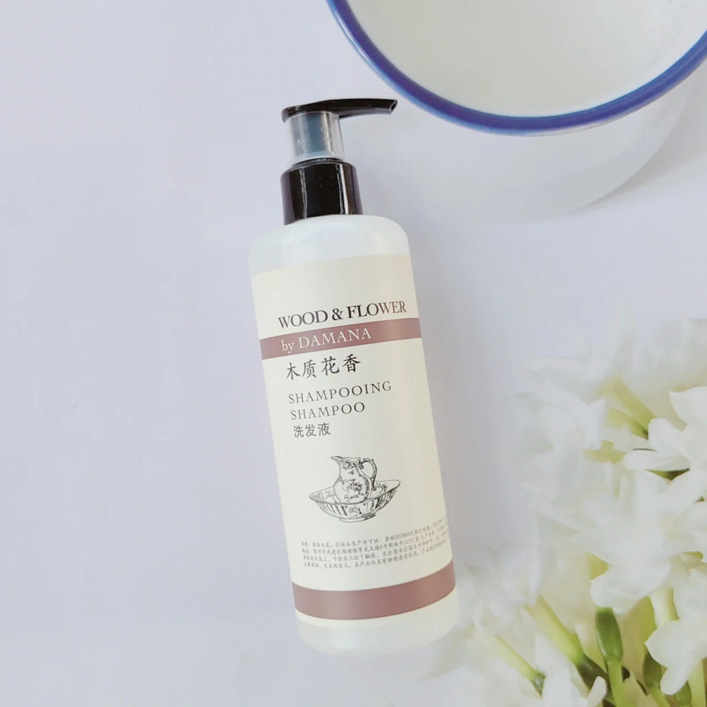 Empark Grand Hotel Shampoo or Conditioner or Shower Gel or Body Lotion or Hand Wash 300ML | DAMANA WOOD FLOWER