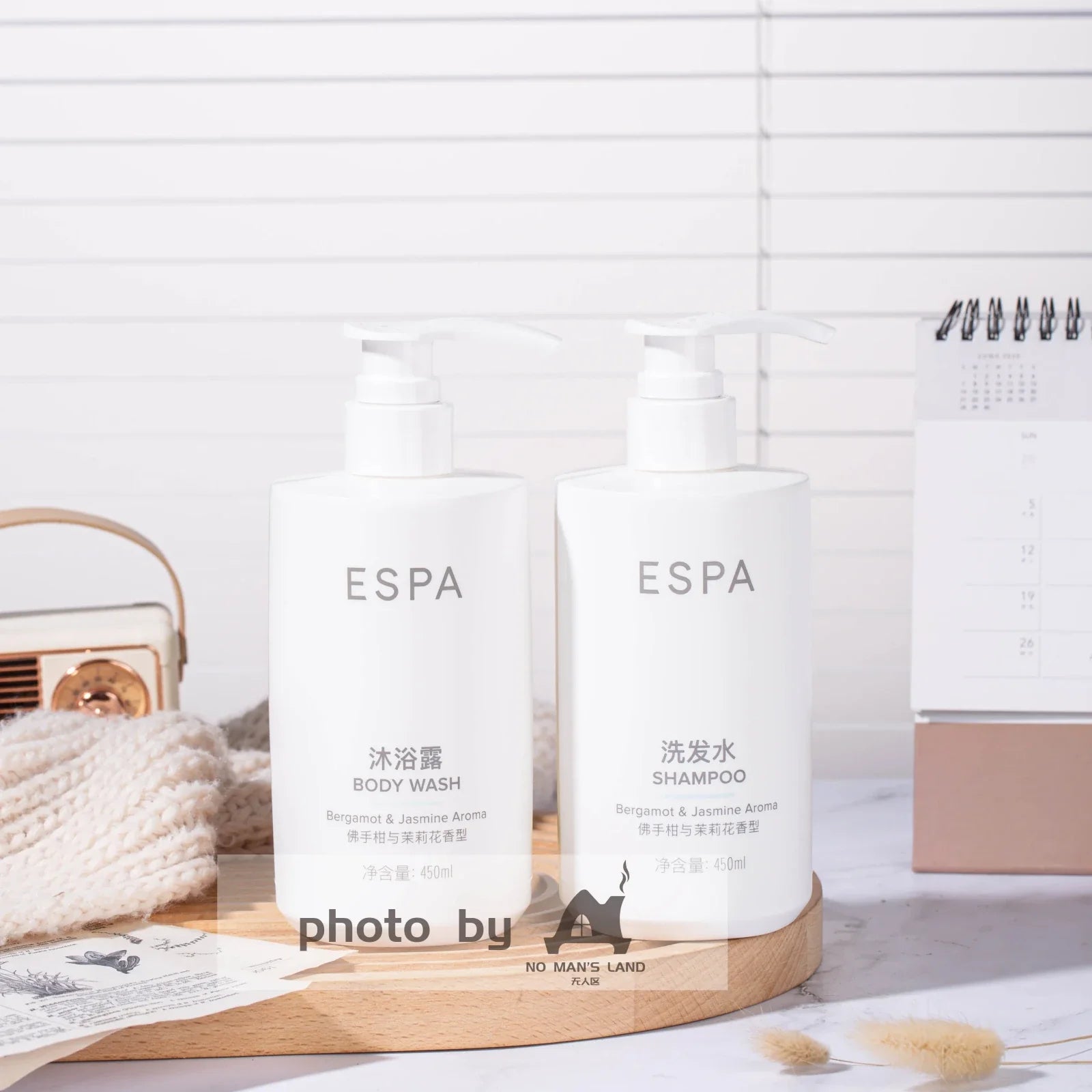 ESPA Shampoo & Conditioner & Shower Gel 450ML
