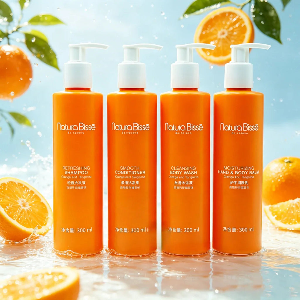 Atour Hotel Shampoo or Conditioner or Shower Gel or Body Lotion or Hand Wash 300ML | Natura Bisse Orange Scent
