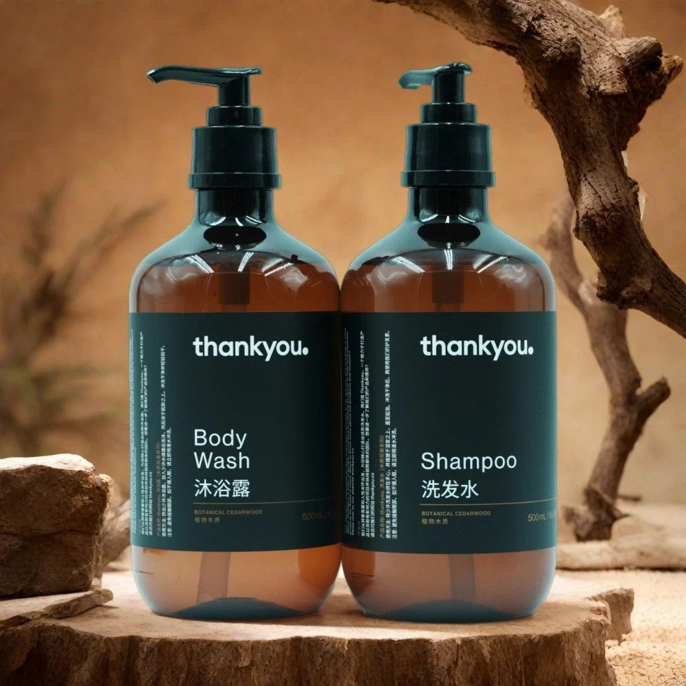 Atour Hotel Shampoo or Shower Gel or Conditioner or Body Lotion or Hand Wash 500ML | THANK YOU